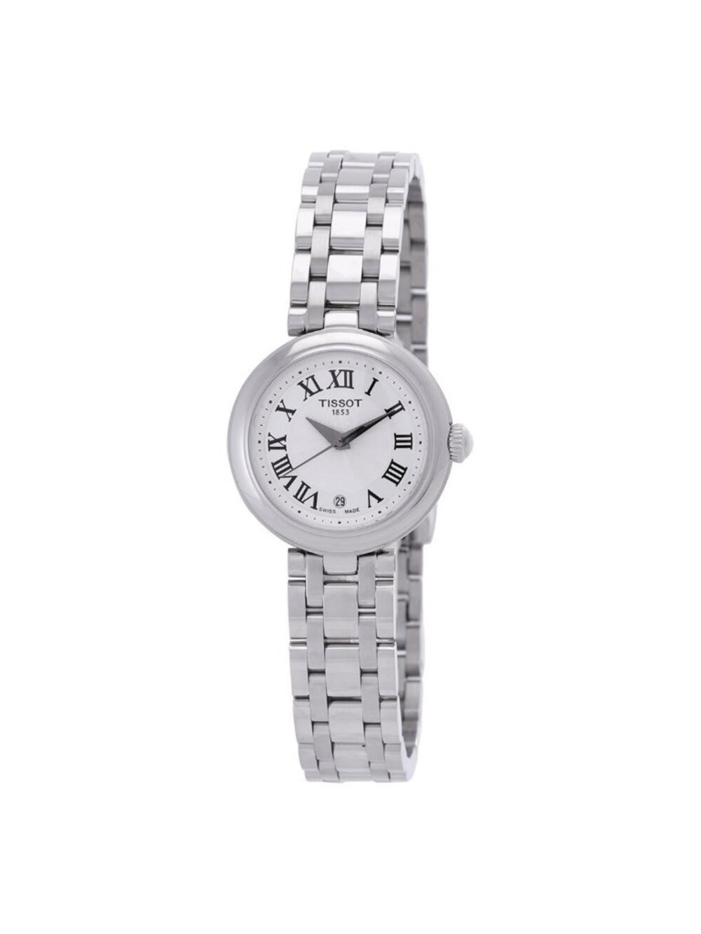 NWT Tissot T-Lady Quartz White Dial Ladies Watch